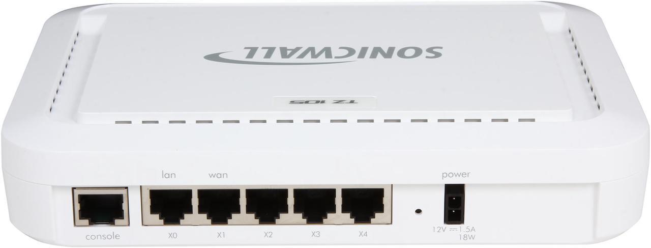 Alt view image 5 of 6 - SonicWALL 01-SSC-6942 TZ 105 Network Security Appliance (Hardware Only)