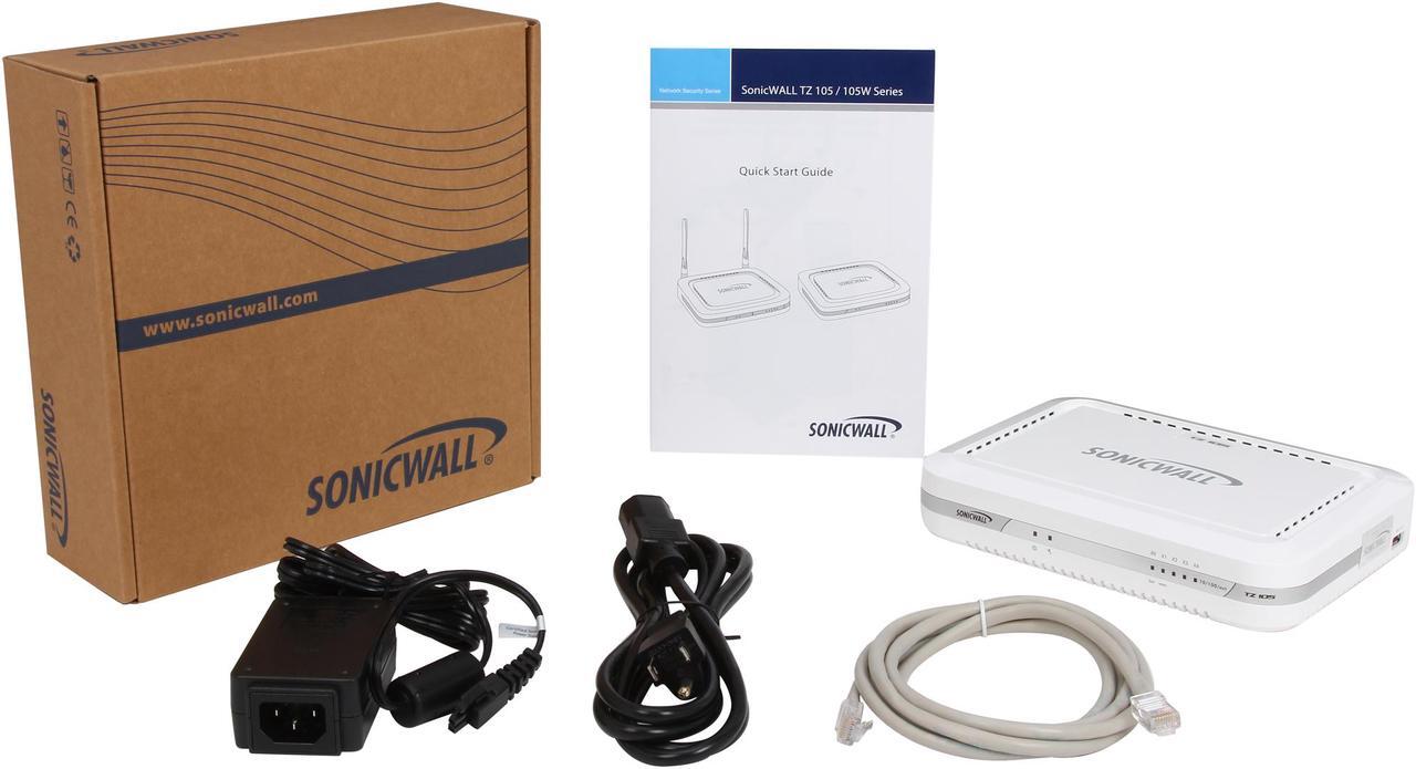 Alt view image 7 of 6 - SonicWALL 01-SSC-6942 TZ 105 Network Security Appliance (Hardware Only)