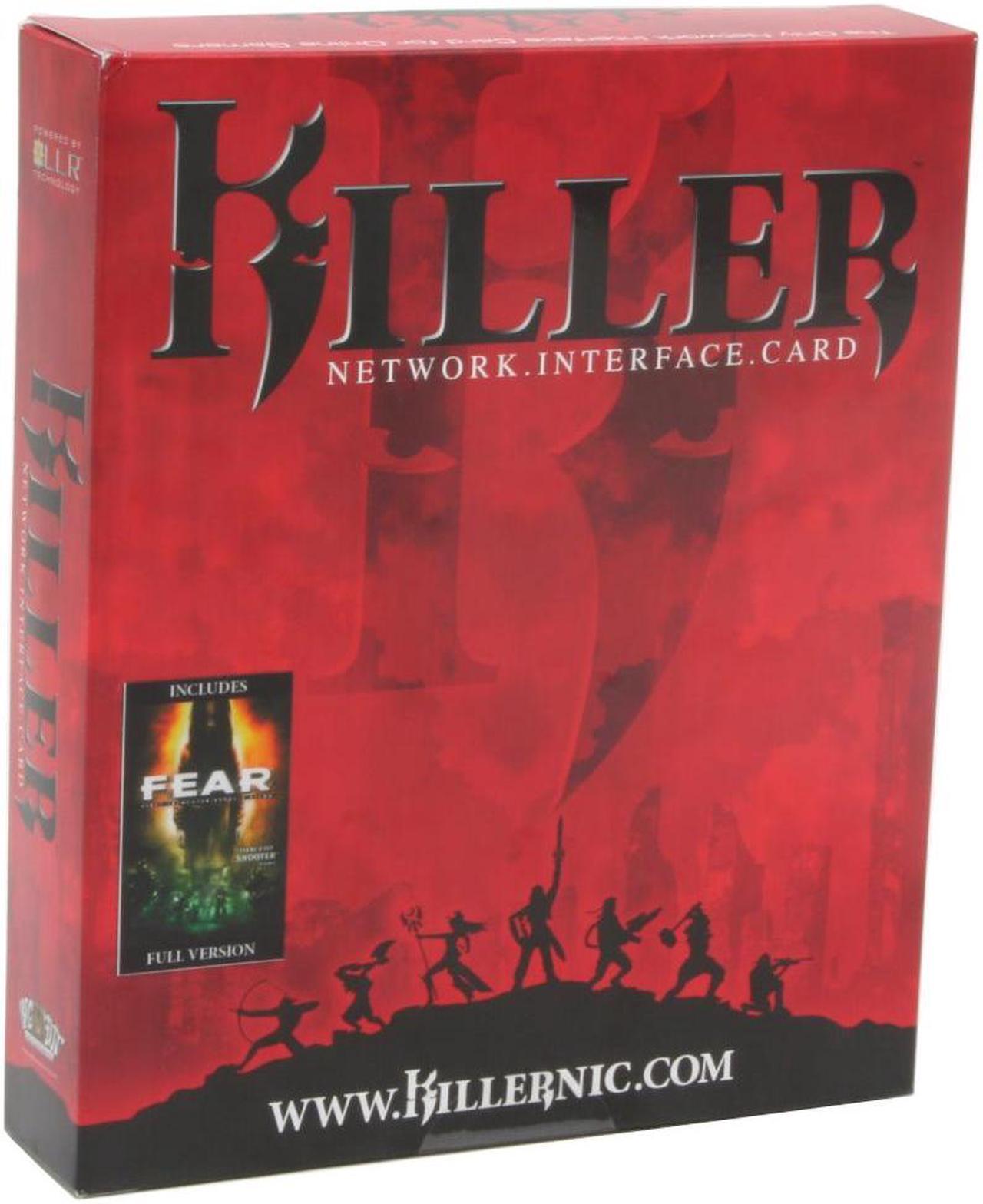 Alt view image 5 of 5 - Killer NIC M1 Gaming Network Card – 10/100/1000Mbps PCI Network Adapter -- Less Game Lag, Smoother Gameplay