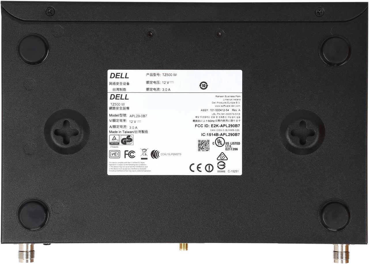 Alt view image 7 of 7 - SonicWall 01-SSC-0446 TZ500 Wireless-AC Gen 6 Firewall TotalSecure 1Yr Support