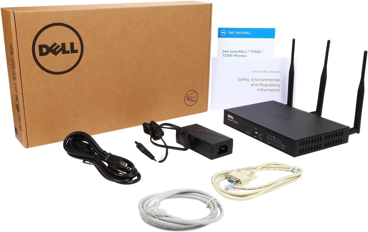 Alt view image 8 of 7 - SonicWall 01-SSC-0446 TZ500 Wireless-AC Gen 6 Firewall TotalSecure 1Yr Support