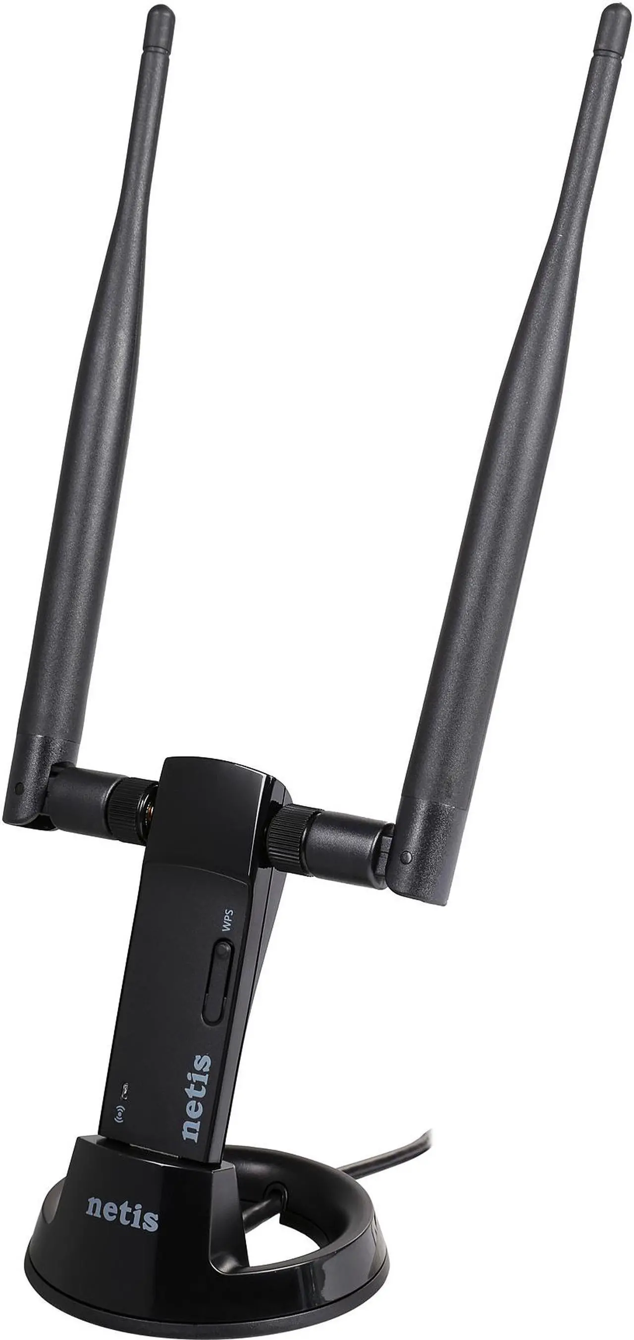 Main image of NETIS WF2561 AC1200 Wireless Dual Band High Power USB Adapter IEEE 802.11b/g/n 2.4GHz
IEEE 802.11a/n/ac 5GHz Up to 300Mbps 2.4GHz
Or up to 900Mbps 5GHz Wireless Data Rates