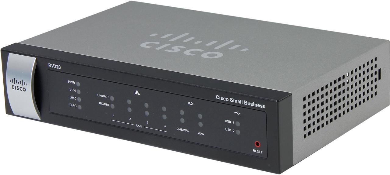 Cisco Small Business RV320-K9-NA Dual Gigabit WAN VPN Routers