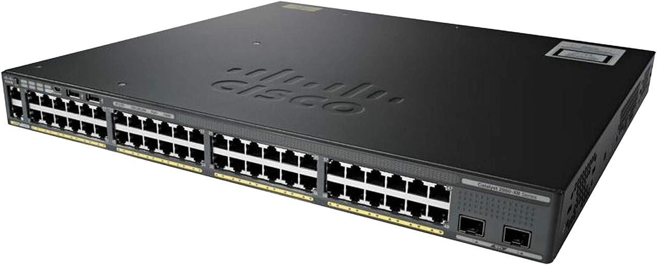 CISCO 2960-X 2960X-48LPS-L Managed Switch