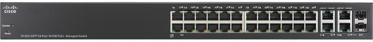 CISCO 300 SF300-24PP Managed Switch