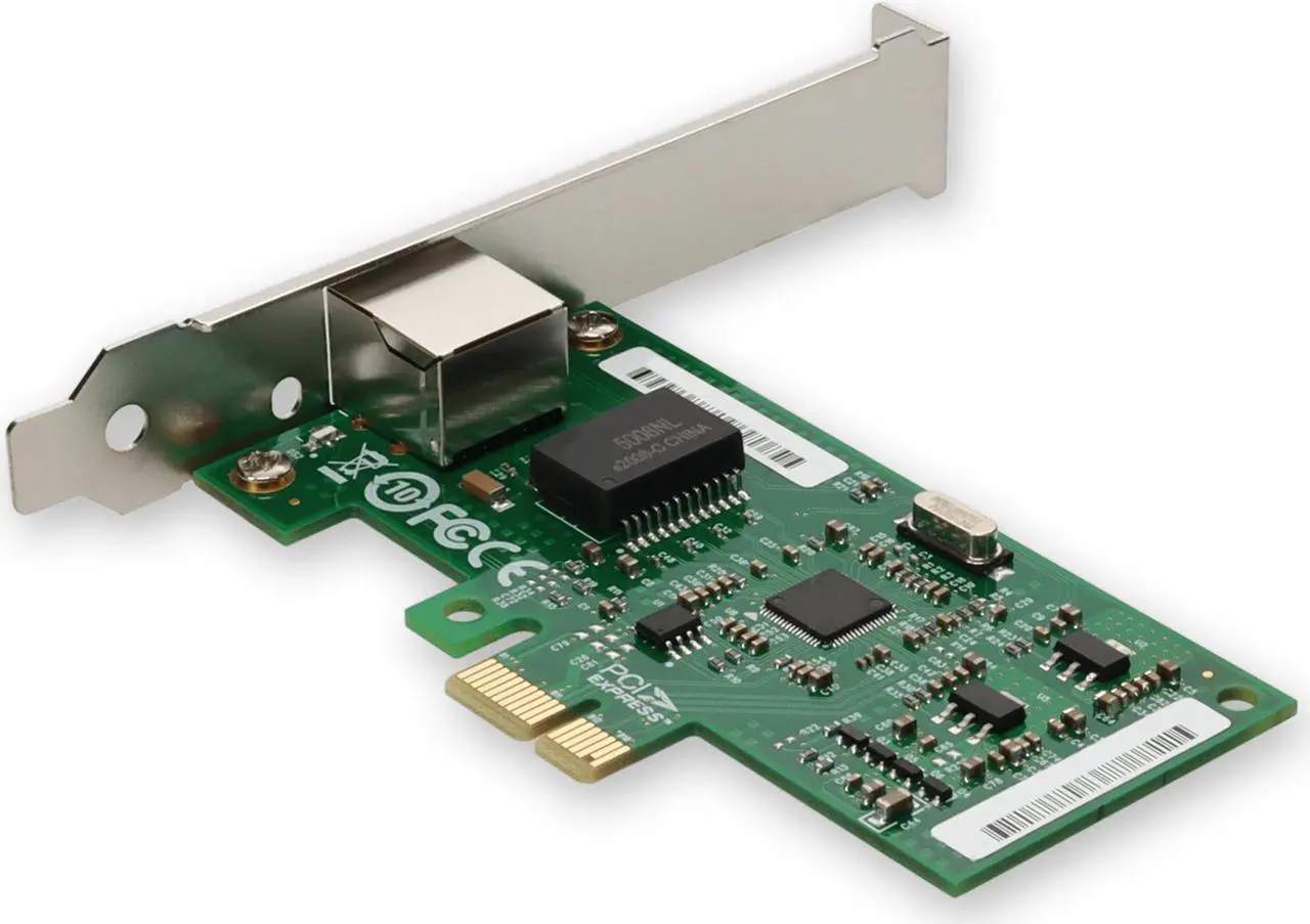 Alt view image 3 of 8 - Intel® I210T1 Comparable 10/100/1000Mbs Single RJ-45 Port 100m PCIe 2.0 x4 Network Interface Card