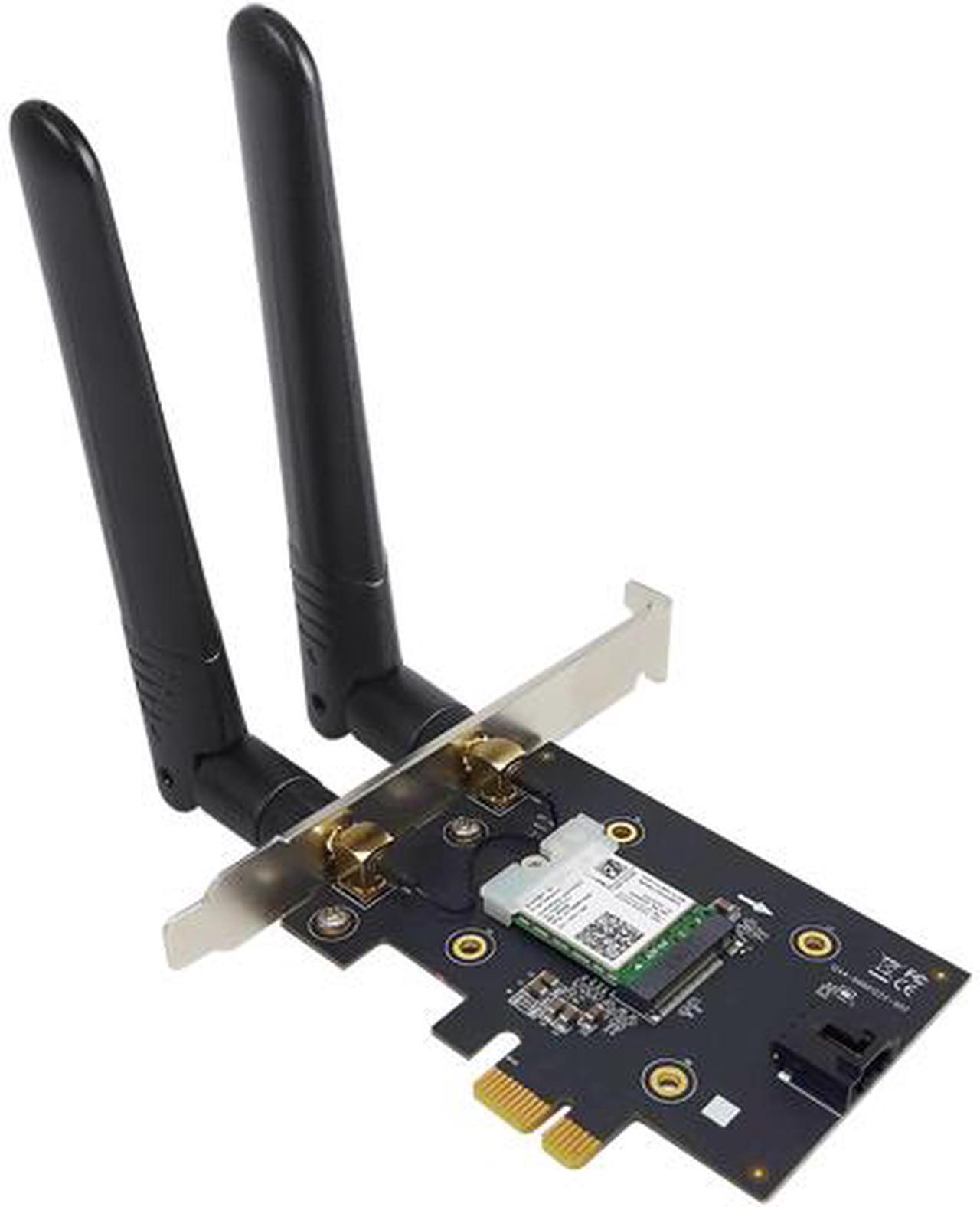 Main image of Intel Rivet Networks Killer AX1650 PCI Express Card - Up to 2.4 Gbps of Wireless Throughput