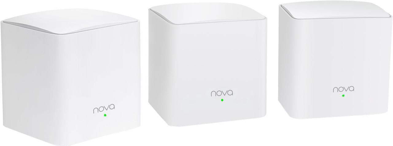 Alt view image 3 of 6 - Tenda NOVA Whole Home Mesh WiFi System - Replaces Gigabit AC WiFi Router and Extenders, Dual Band, Works with Amazon Alexa, Built for Smart Home, Up to 3,500 Sq. Ft. Coverage (MW5s 3-Pack)