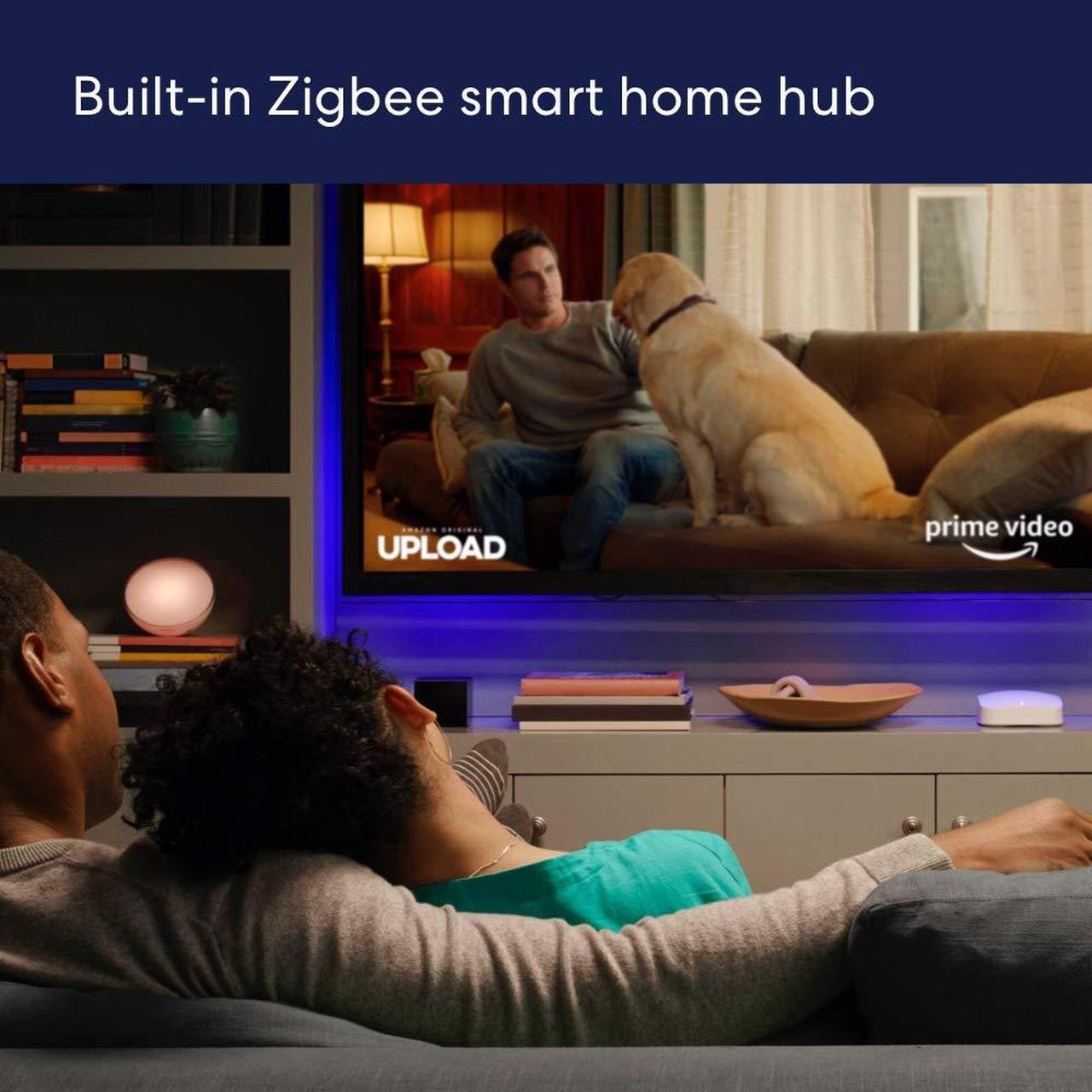 Alt view image 10 of 10 - Amazon eero Pro 6 Tri-Band Mesh Wi-Fi 6 Router with Built-in Zigbee Smart Home Hub