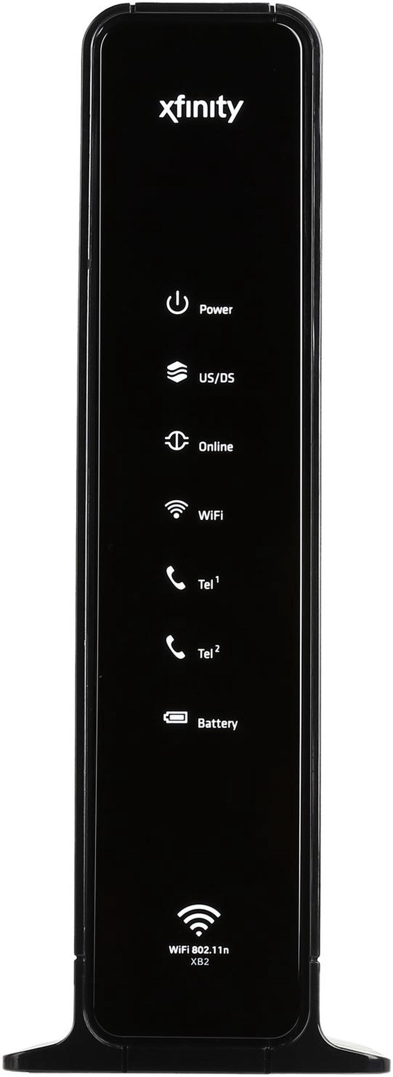 Alt view image 3 of 8 - ARRIS TG862G-CT DOCSIS 3.0 Residential Cable Modem & N300 Gigabit Wireless Router/ 2-Voice Lines for Comcast Xfinity