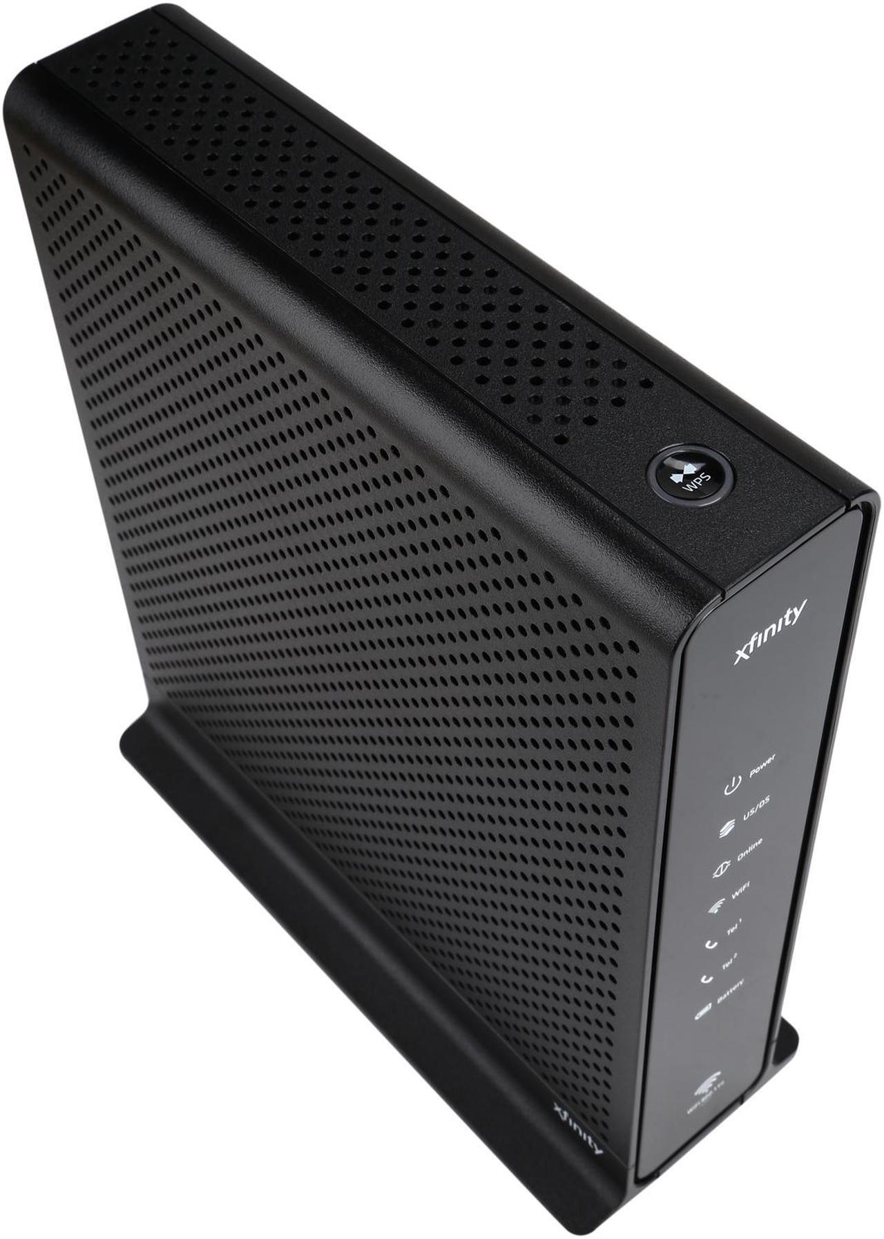 Alt view image 7 of 8 - ARRIS TG862G-CT DOCSIS 3.0 Residential Cable Modem & N300 Gigabit Wireless Router/ 2-Voice Lines for Comcast Xfinity