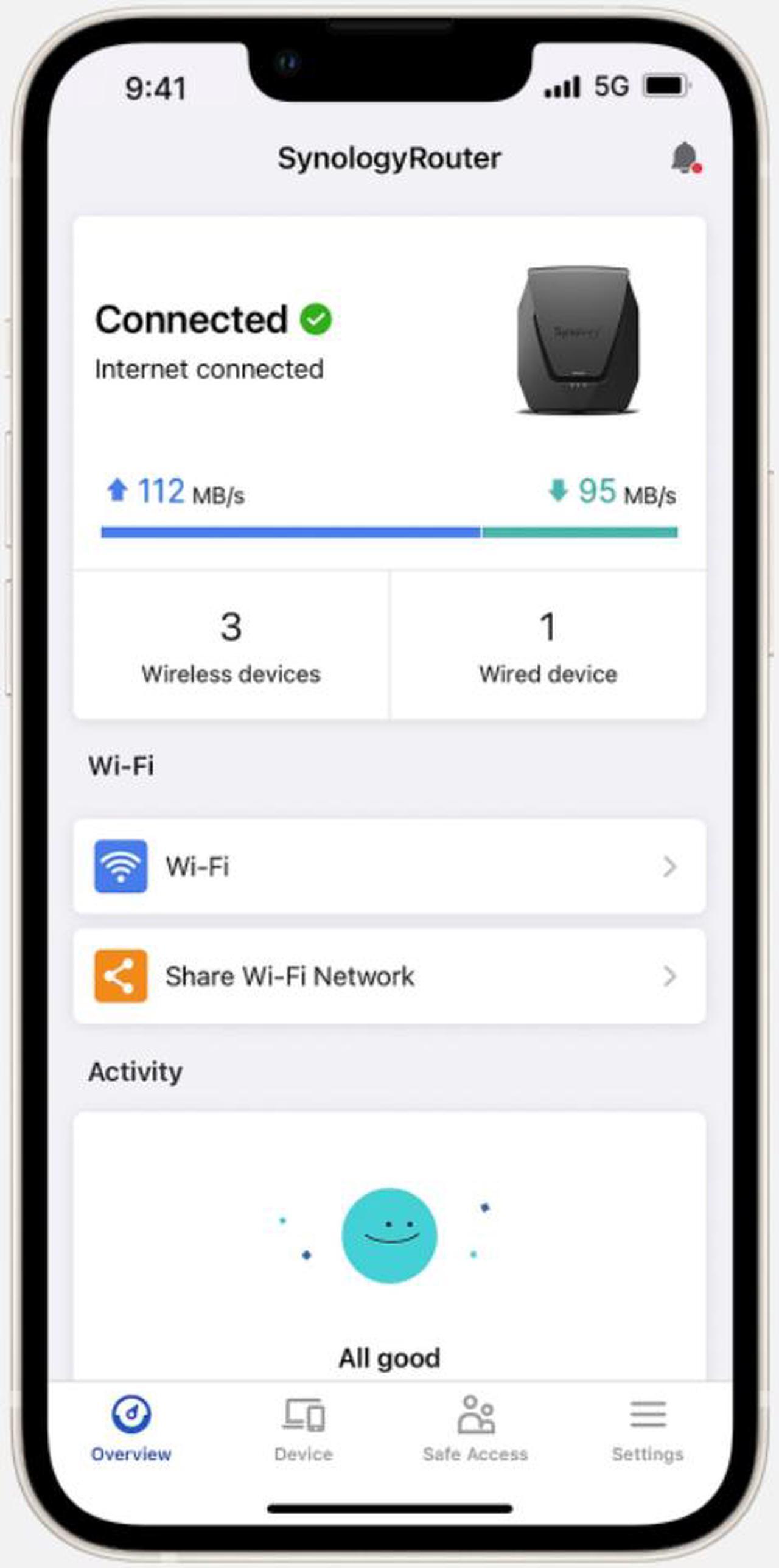 Alt view image 10 of 10 - Synology Dual-band Wi-Fi 6 Router WRX560