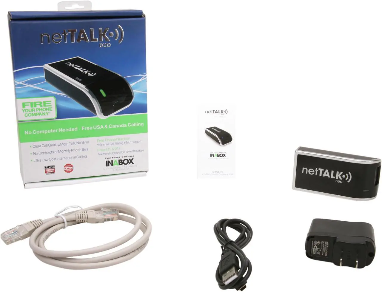 Alt view image 5 of 5 - netTALK DUO VOIP Telephone free USA and Canada Calling