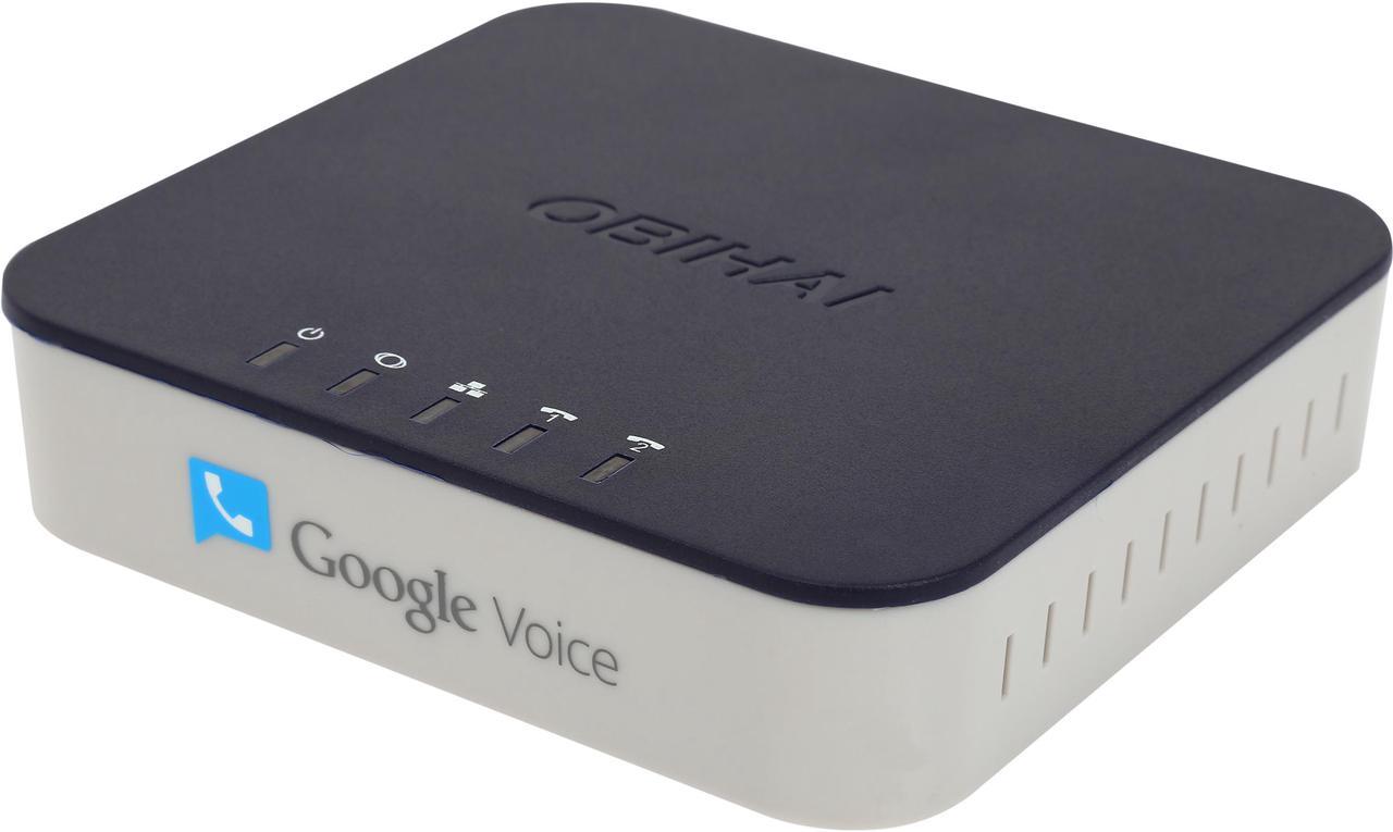 Obihai OBi202 VoIP Phone Adapter with Router – Google Voice, SIP & T.38 Fax Support