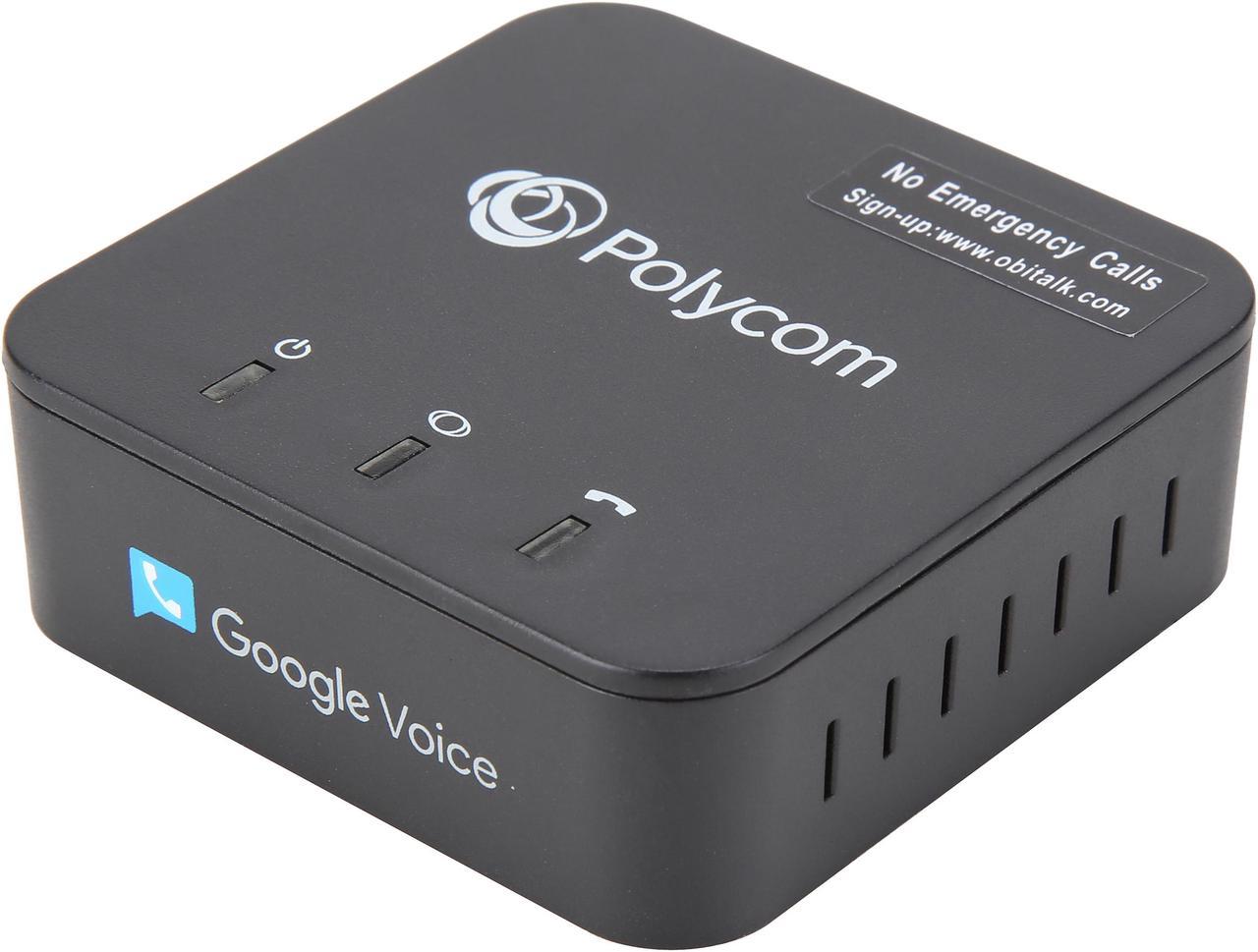 Polycom OBi200 VoIP Telephone Adapter with Google Voice & SIP (Formerly OBIHAI OBi200)