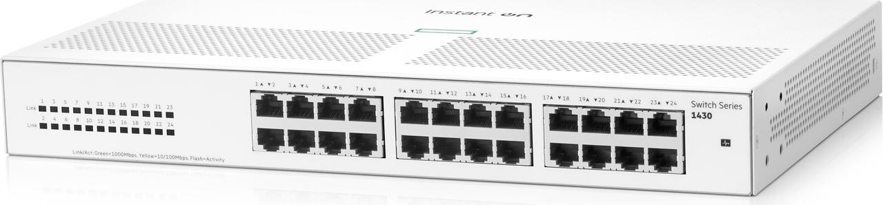 HPE Networking Instant On Switch 24p Gigabit 1430 (R8R49A#ABA)