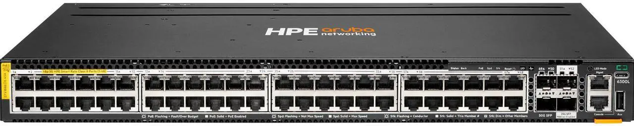 HPE Aruba Networking 6300L Switch