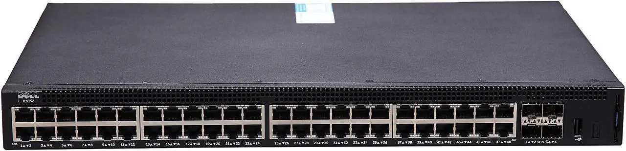 Alt view image 3 of 5 - Dell Networking X1052 (210-AEIO) Managed Switch