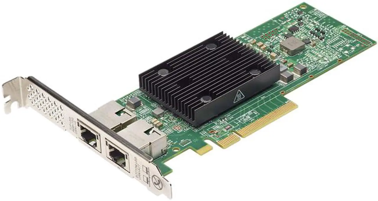 Main image of Dell 540-BBVM Dual Port Broadcom 57416 10Gb Base-T Server Adapter Ethernet PCIe Network Interface Card Low Profile 10Gbps PCI-Express 2 x RJ45