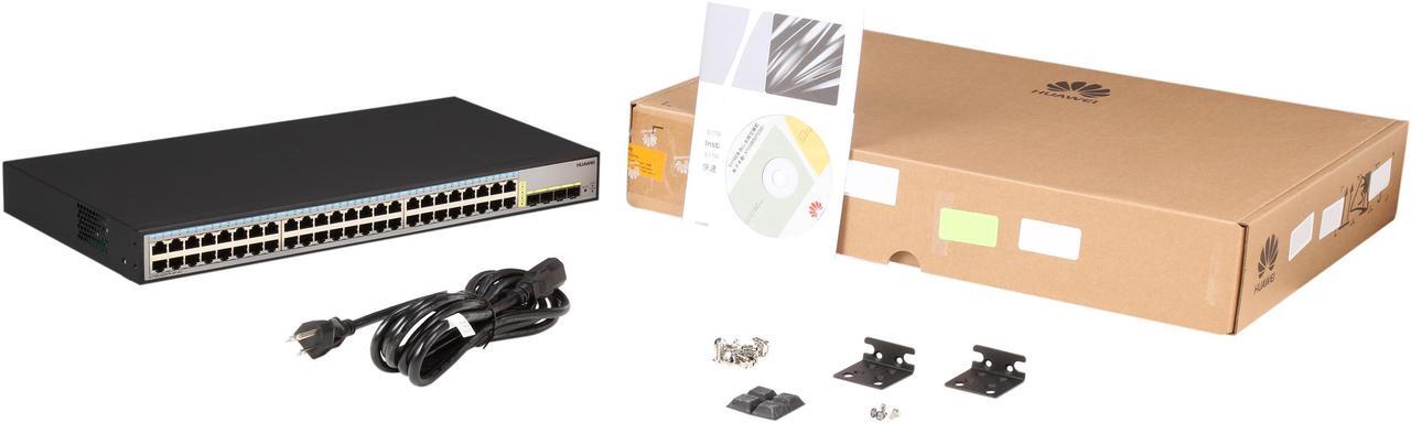 Alt view image 6 of 5 - HUAWEI S1700-52GFR-4P-AC Managed Switch
