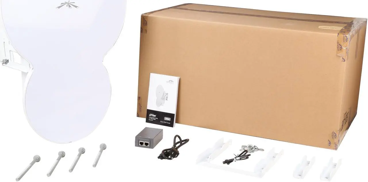Alt view image 7 of 7 - Ubiquiti AF24 airFiber AF-24 24 GHz Radio 1.4+ Gbps 13+ km Worldwide License-Free