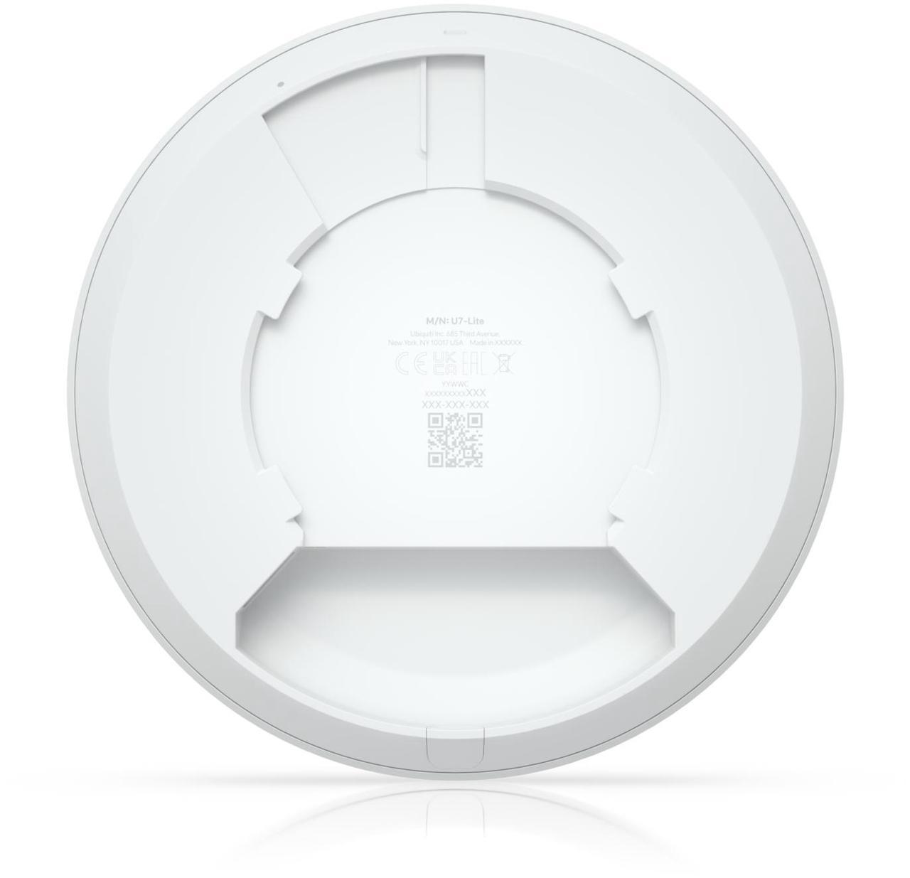 Alt view image 4 of 5 - Ubiquiti U7 Lite, Compact Ceiling-Mounted Wi-Fi 7 Access Point (U7-Lite)