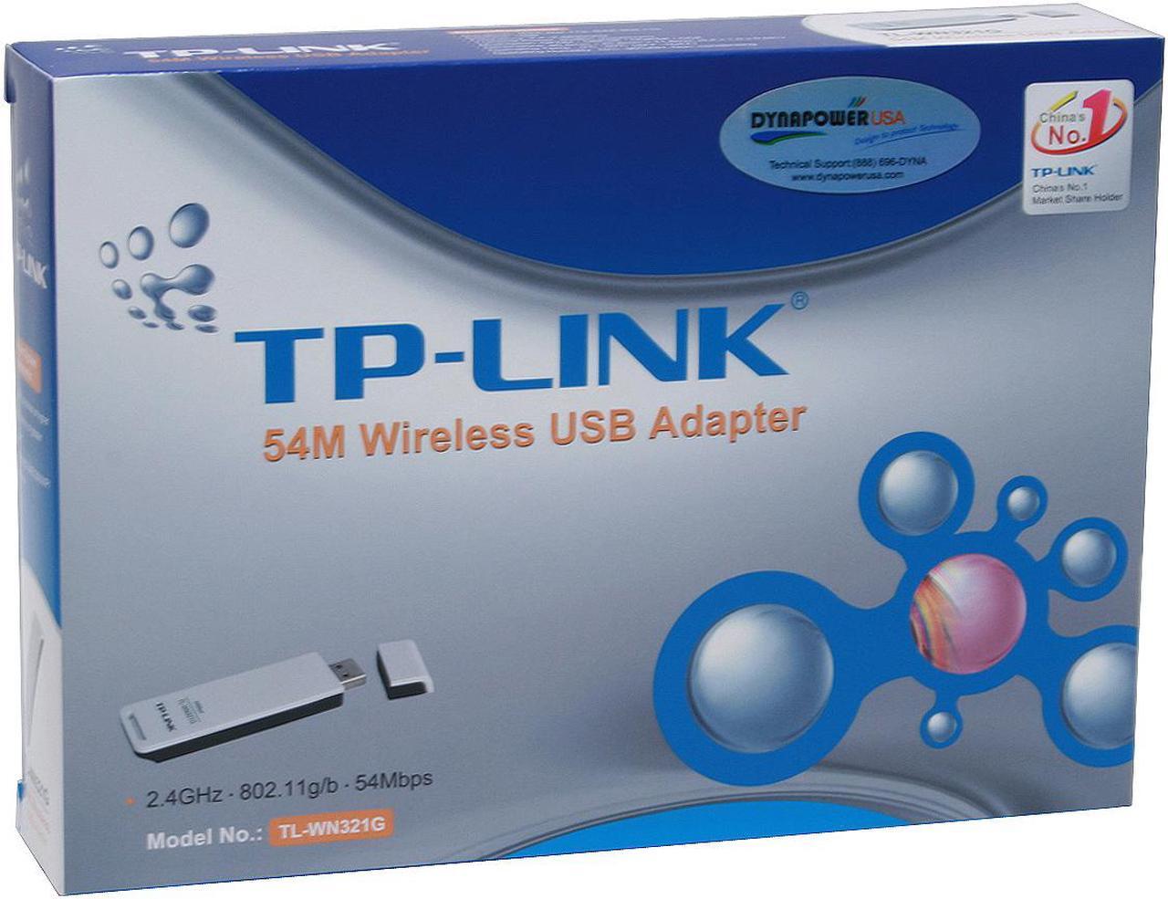 Alt view image 8 of 8 - TP-LINK TL-WN321G Wireless Adapter IEEE 802.11b/g USB 2.0 Up to 54Mbps Wireless Data Rates