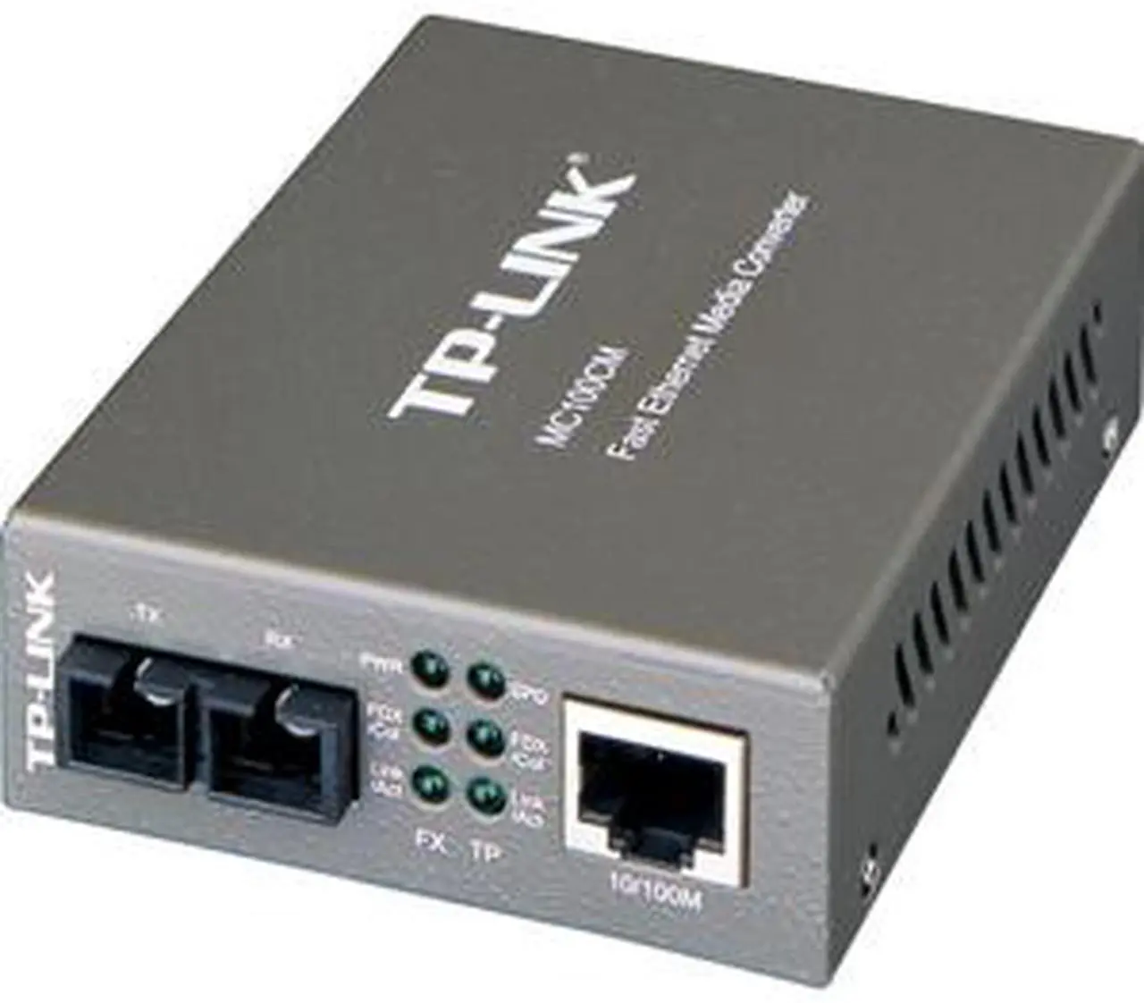 Main image of TP-Link Fast Ethernet SFP to RJ45 Fiber Media Converter | Fiber to Ethernet Converter | 10/100Mbps RJ45 Port to 100Base-FX Multi-Mode Fiber (MC100CM)