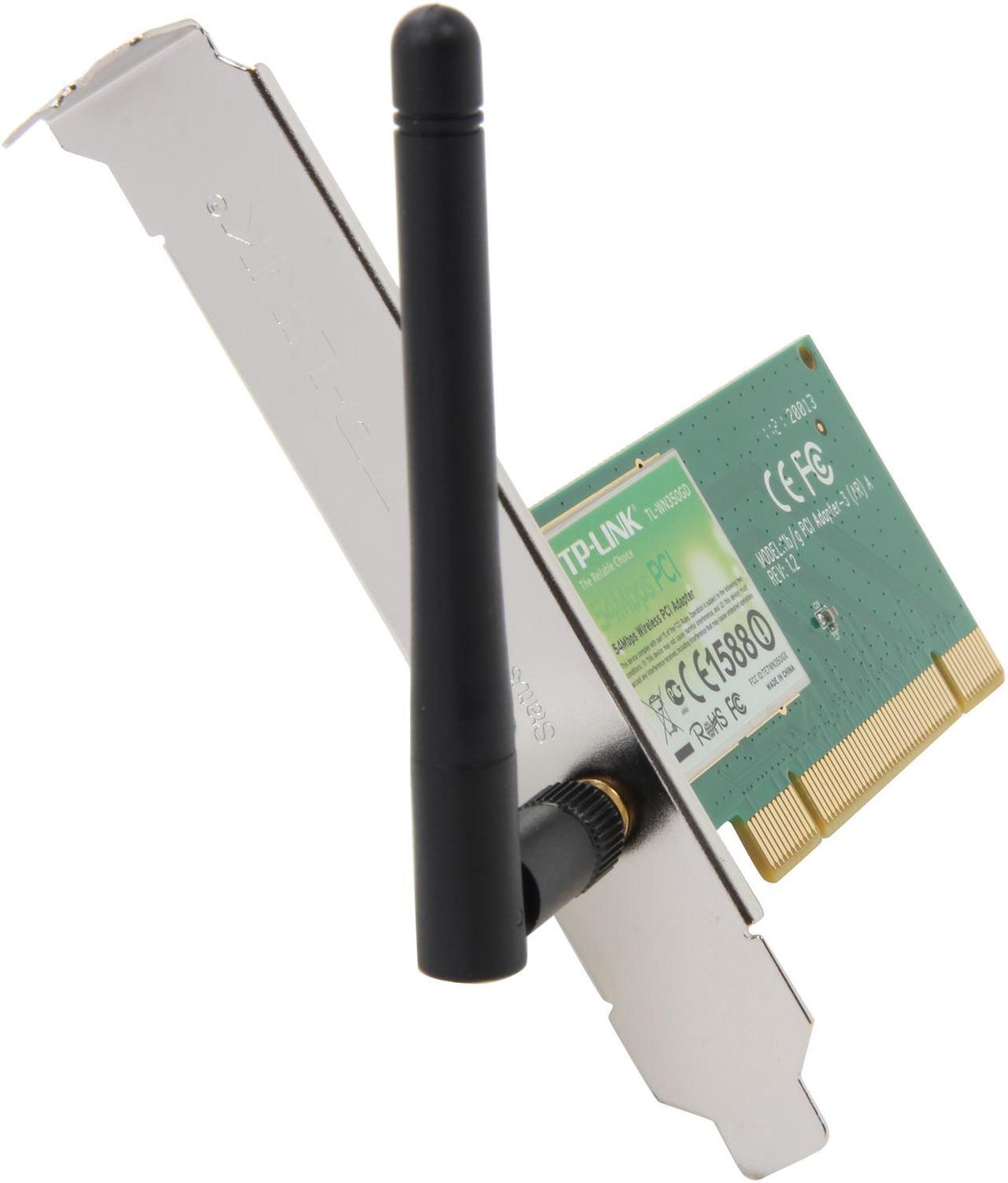 Main image of TP-Link TL-WN350GD Wireless Adapter IEEE 802.11b/g 32bit PCI Up to 54Mbps Wireless Data Rates