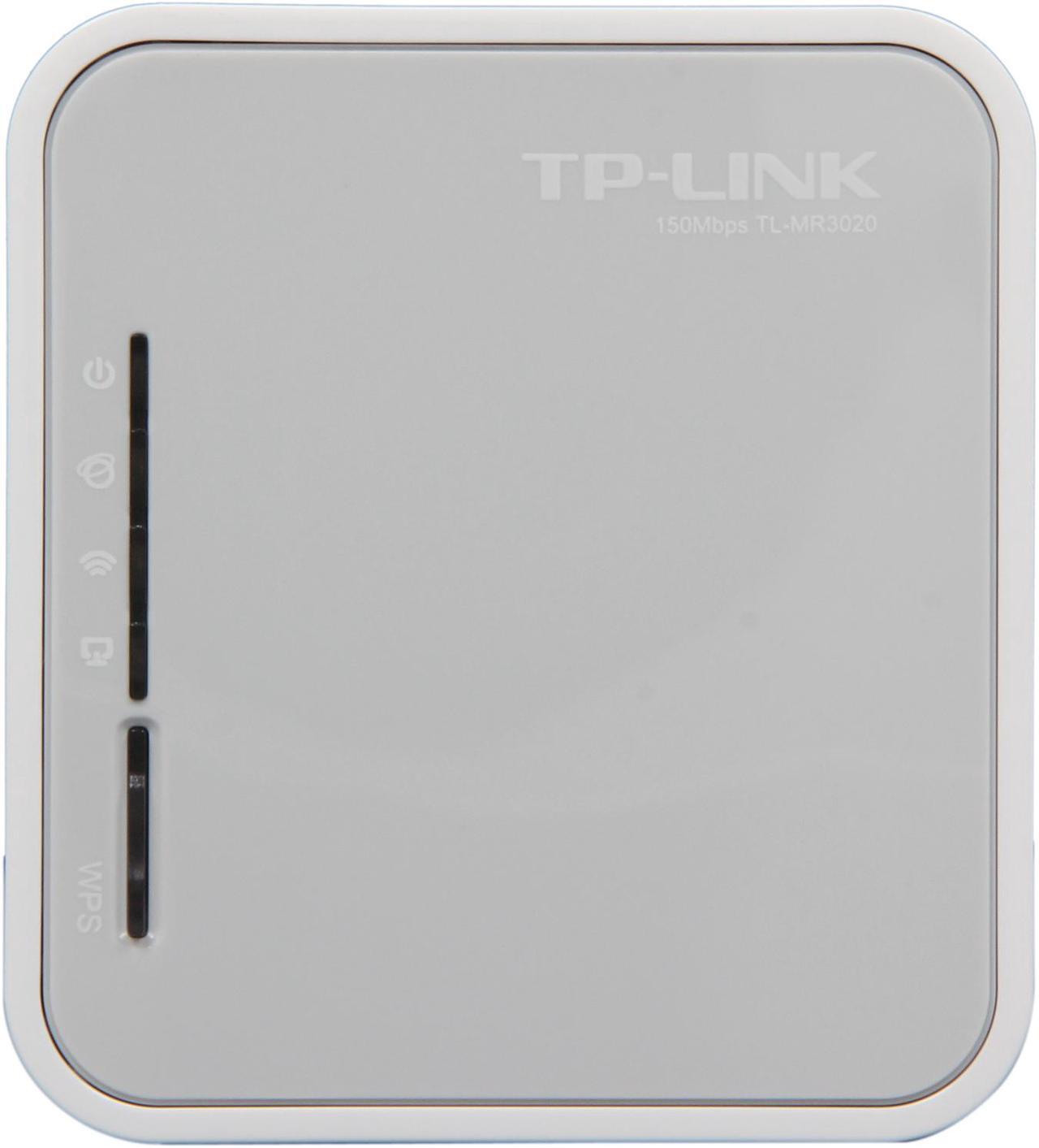 Alt view image 4 of 5 - TP-LINK TL-MR3020 3G/4G Wireless N150 Portable Router, Pocket Design, Multifunction, 150Mbps