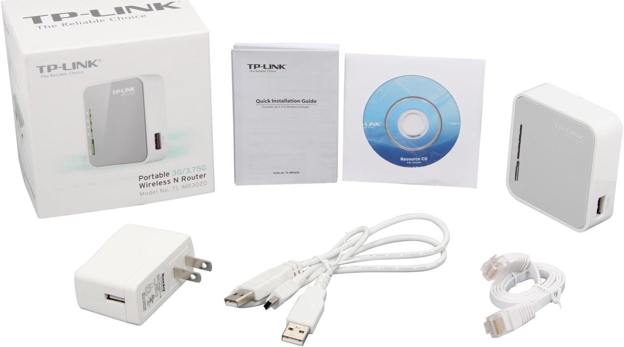 Alt view image 6 of 5 - TP-LINK TL-MR3020 3G/4G Wireless N150 Portable Router, Pocket Design, Multifunction, 150Mbps