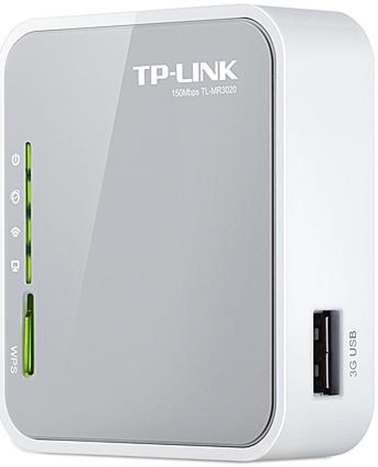 Main image of TP-LINK TL-MR3020 3G/4G Wireless N150 Portable Router, Pocket Design, Multifunction, 150Mbps