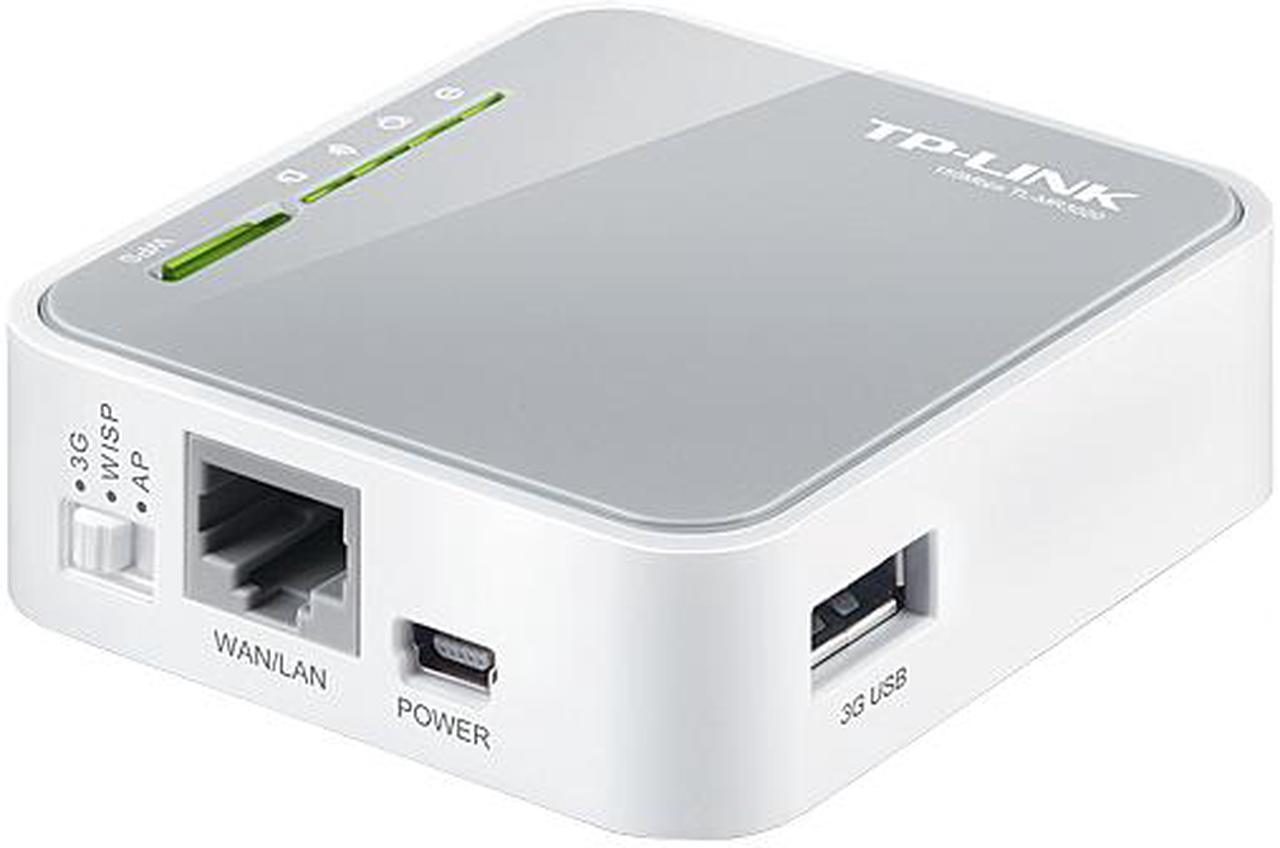 Alt view image 3 of 5 - TP-LINK TL-MR3020 3G/4G Wireless N150 Portable Router, Pocket Design, Multifunction, 150Mbps
