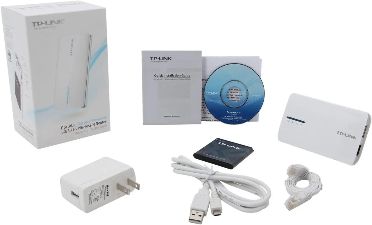 Alt view image 6 of 6 - TP-LINK TL-MR3040 3G/4G Wireless N150 Portable Router, Internal Battery, Pocket Design, Multifunction, 150Mbps