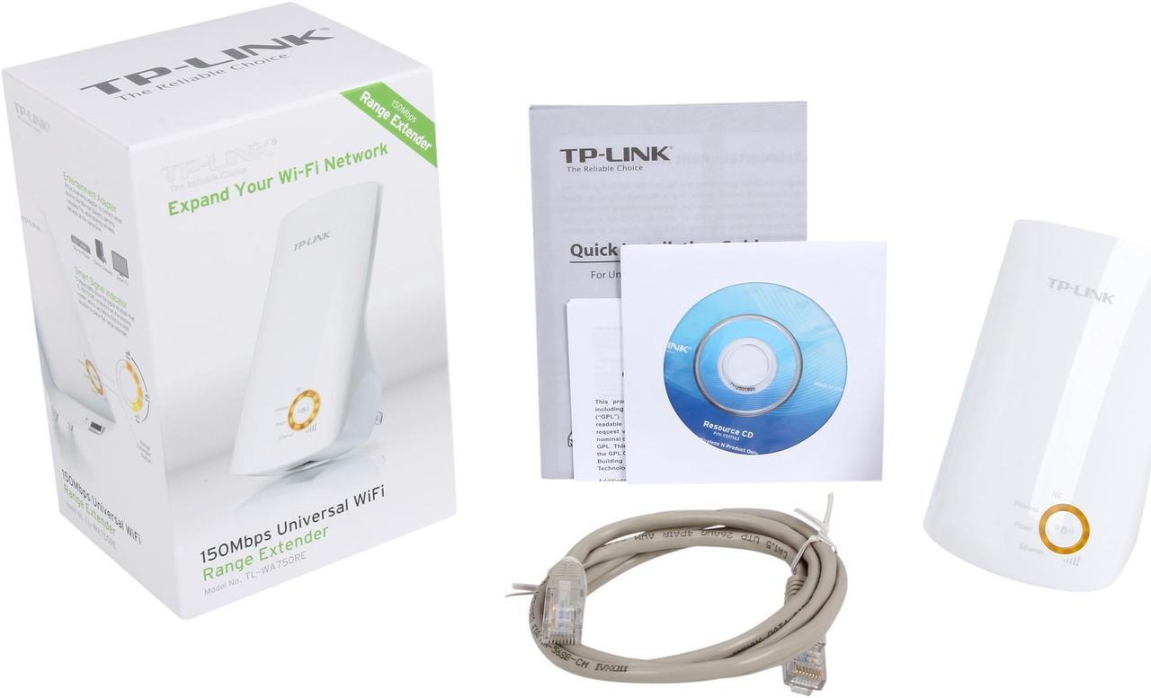 Alt view image 6 of 5 - TP-Link TL-WA750RE 150Mbps Universal WiFi Range Extender