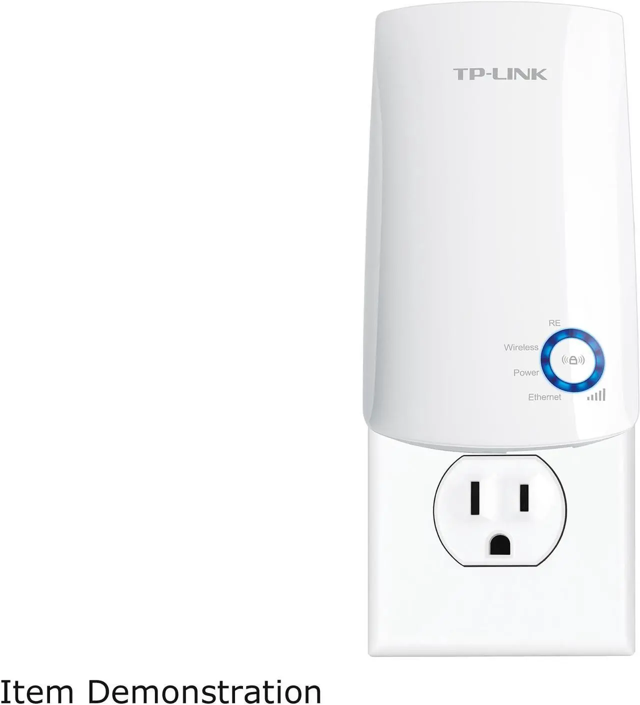 Alt view image 7 of 8 - TP-LINK TL-WA854RE V1.2 300Mbps Universal Wi-Fi Range Extender, Repeater, Wall Plug design, One-button Setup, Smart Signal Indicator