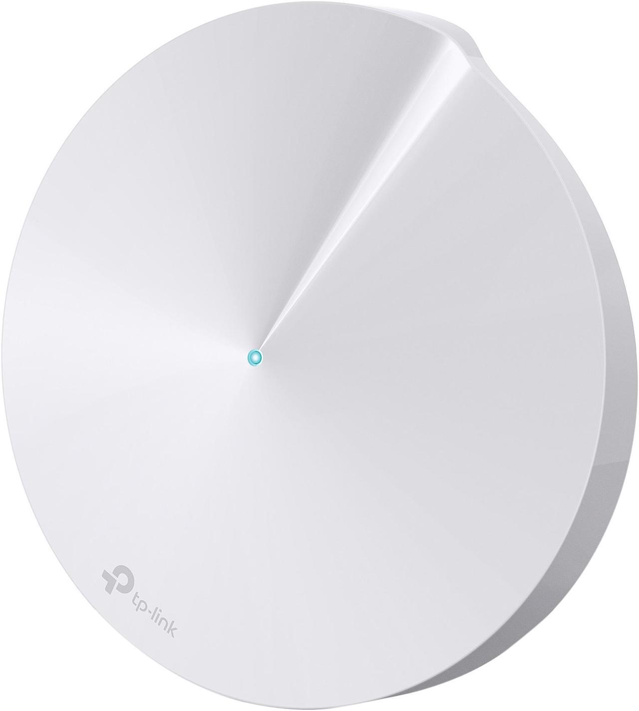 TP-Link Deco M5 1-Pack Whole Home Mesh Wi-Fi System | Antivirus Security Protection and Parental Controls | Up to 1,500 sq. ft. Coverage | Works with Alexa and IFTTT | 1-Pack