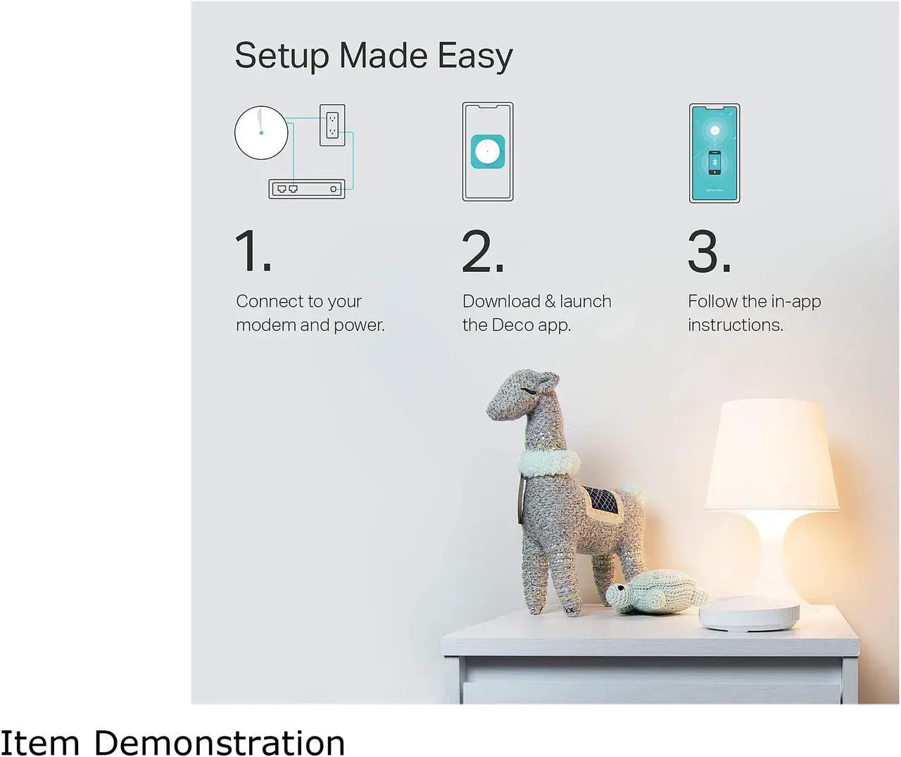 Alt view image 5 of 6 - TP-Link Deco Mesh WiFi System(Deco M5) - Up to 5,500 sq. ft. Whole Home Coverage and 100+ Devices,WiFi Router/Extender Replacement, Anitivirus, 3-pack