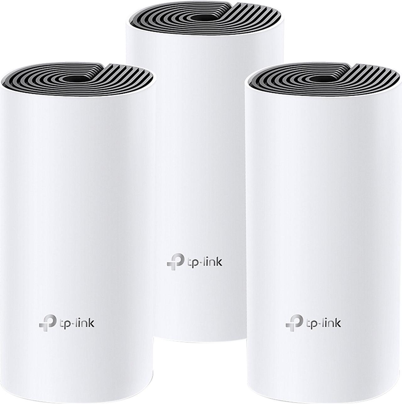 TP-Link Deco M4 (3-Pack) AC1200 Whole Home Mesh Wi-Fi System – Seamless Roa...