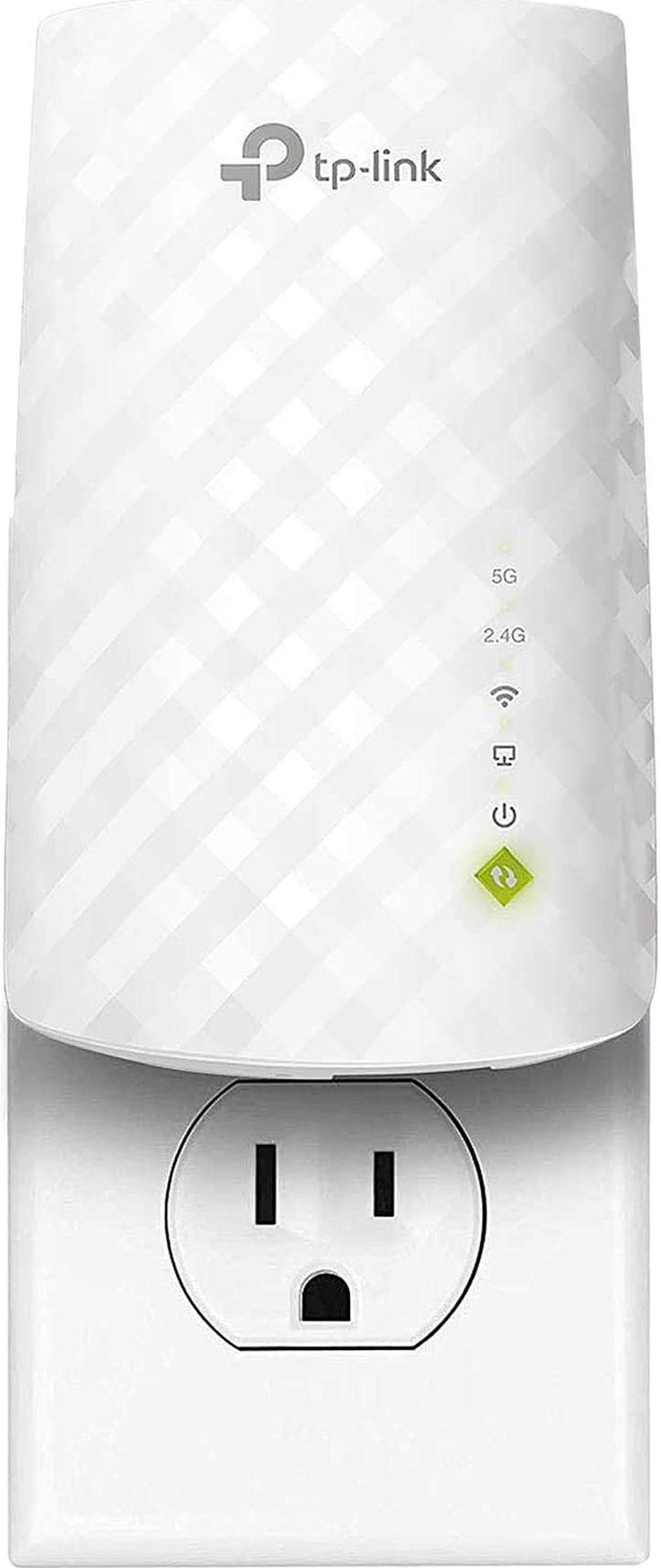 TP-Link | AC750 WiFi Range Extender - Dual Band Cloud App Control | 2019 Release | Up to 750Mbps | One Button Setup Repeater, Internet Booster, Access Point | Smart Home & Alexa Devices (RE220)