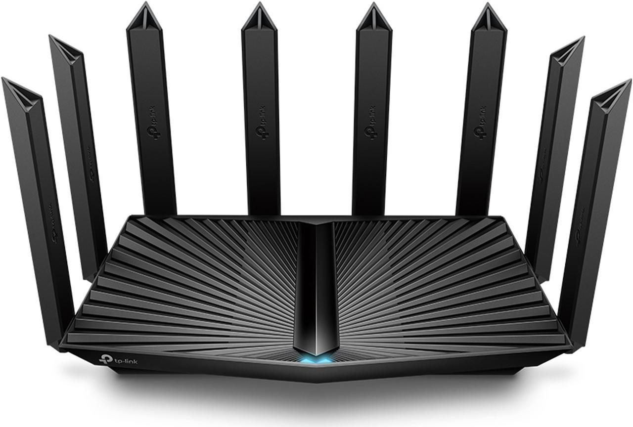 TP-Link Archer AX90 WiFi 6 AX6600 Router - Tri Band 8-Stream Gigabit Router, MU-MIMO, Dual WAN Ports (2.5G+1G), OFDMA, 1.5GHz Quad-Core CPU