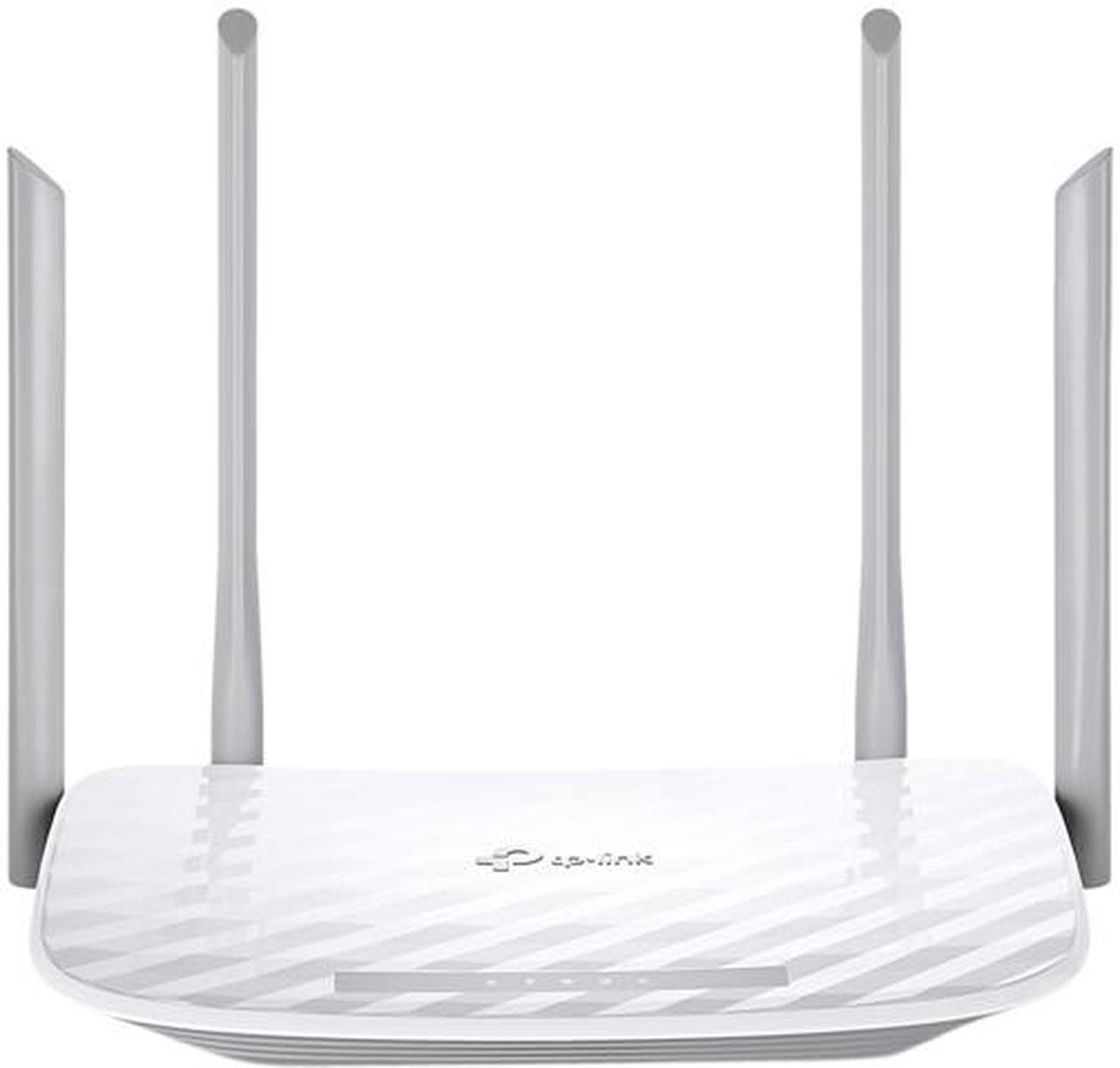 TP-Link AC1200 WiFi Router (Archer A54) - Dual Band Wireless Internet Router, 4 x 10/100 Mbps Fast Ethernet Ports, Supports Guest WiFi, Access Point Mode, IPv6 and Parental Controls