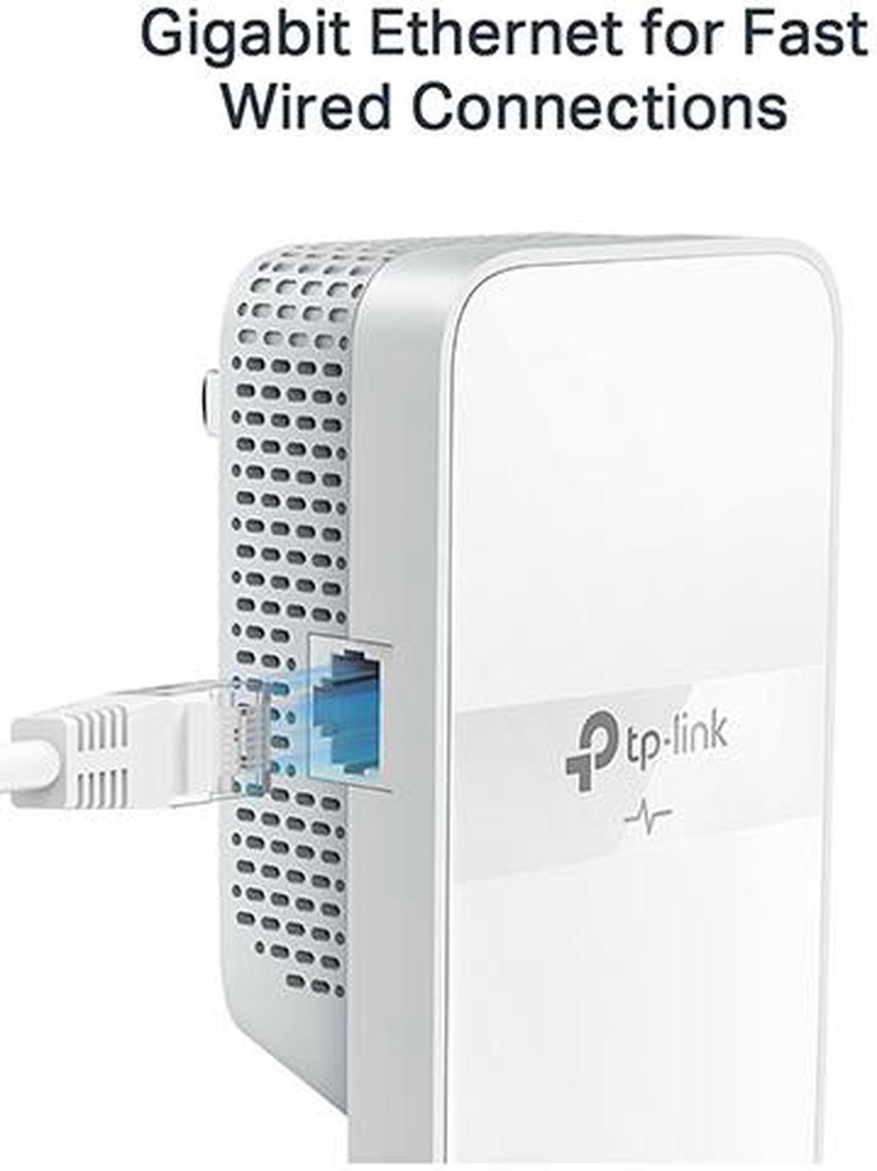 Alt view image 3 of 9 - TP-Link TL-WPA7617 KIT AV1000 Gigabit Passthrough Powerline ac Wi-Fi Kit Powerline: Up to 1000 Mbps
Ethernet: 10/100/1000 Mbps