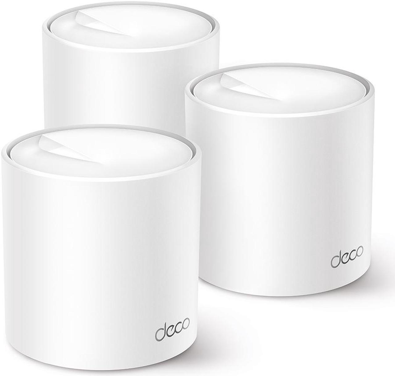 TP-Link Deco X50(3-pack) AX3000 Whole Home Mesh WiFi 6 System White