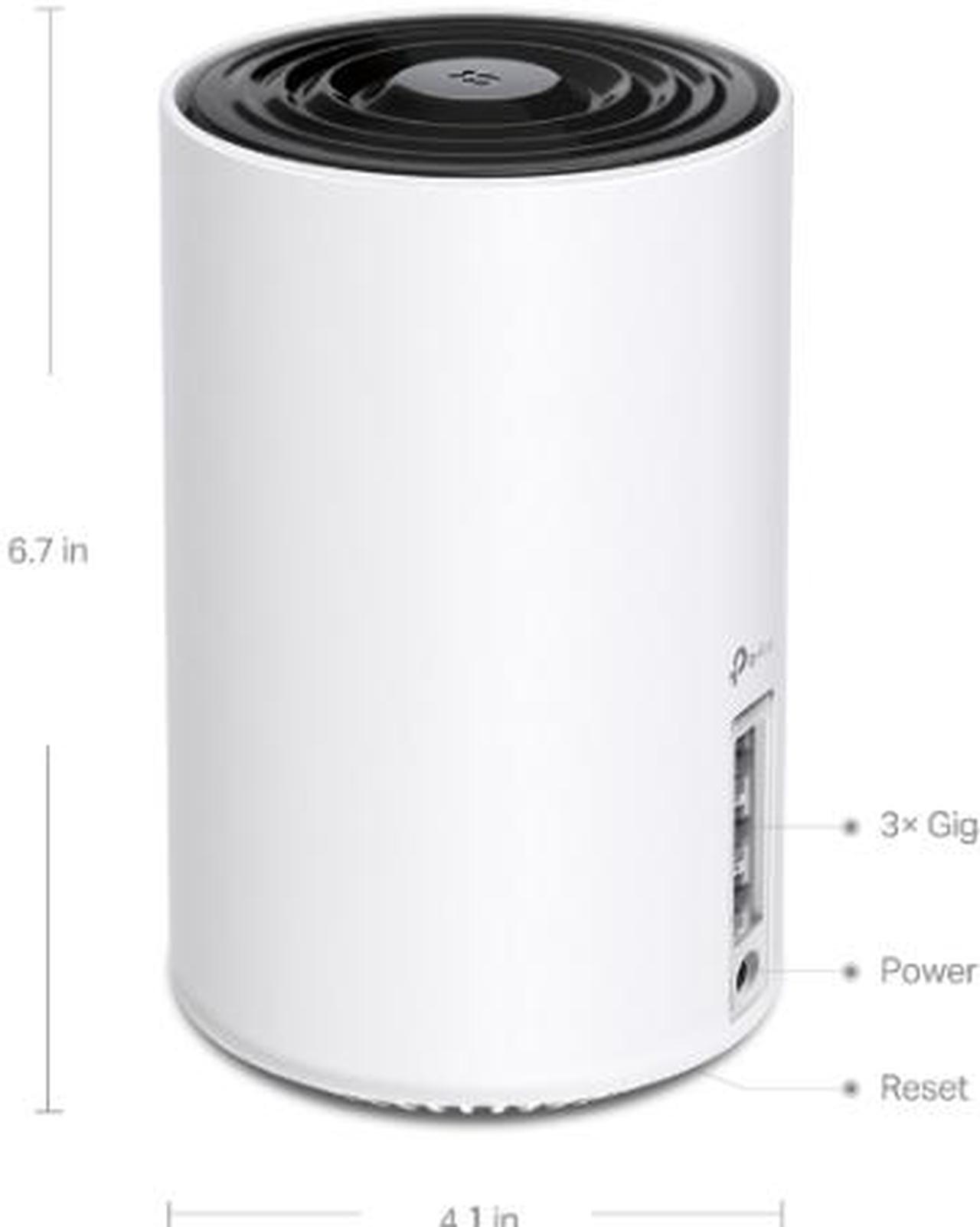 Main image of TP-Link Deco AXE5400 Tri-Band WiFi 6E Mesh System(Deco XE75) - Covers up to 2900 Sq.Ft, Replaces WiFi Router and Extender, AI-Driven Mesh, New 6GHz Band, 1-Pack