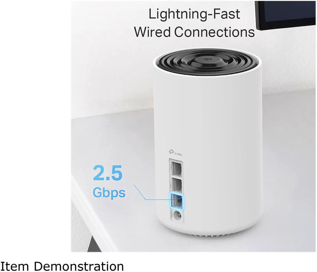 Alt view image 6 of 9 - TP-Link Deco AXE5400 Tri-Band WiFi 6E Mesh System (Deco XE75 Pro) - 2.5G WAN/LAN Port, Covers up to 2900 Sq.Ft, Replaces WiFi Router and Extender, AI-Driven Mesh, New 6GHz Band, 1-Pack