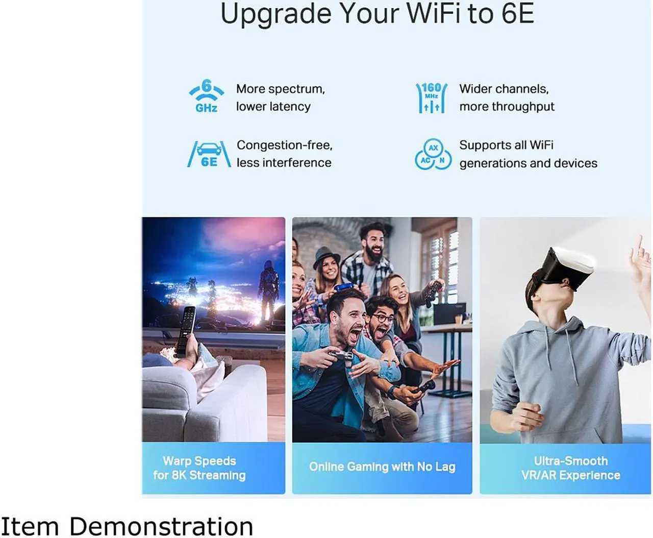 Alt view image 9 of 9 - TP-Link Deco AXE5400 Tri-Band WiFi 6E Mesh System (Deco XE75 Pro) - 2.5G WAN/LAN Port, Covers up to 2900 Sq.Ft, Replaces WiFi Router and Extender, AI-Driven Mesh, New 6GHz Band, 1-Pack