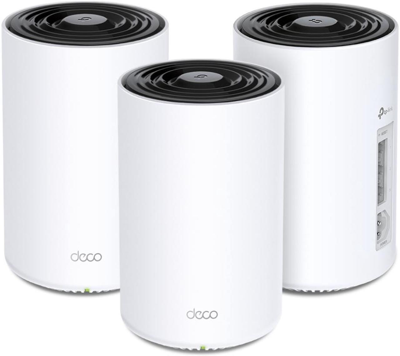 Main image of TP-Link Deco Powerline Mesh WiFi 6 System (Deco PX50), Covers up to 6,500 sq.ft, Replaces Routers and Extenders, Signal Through Walls and Floors, Works with Amazon Alexa and Google Home, 3-Pack