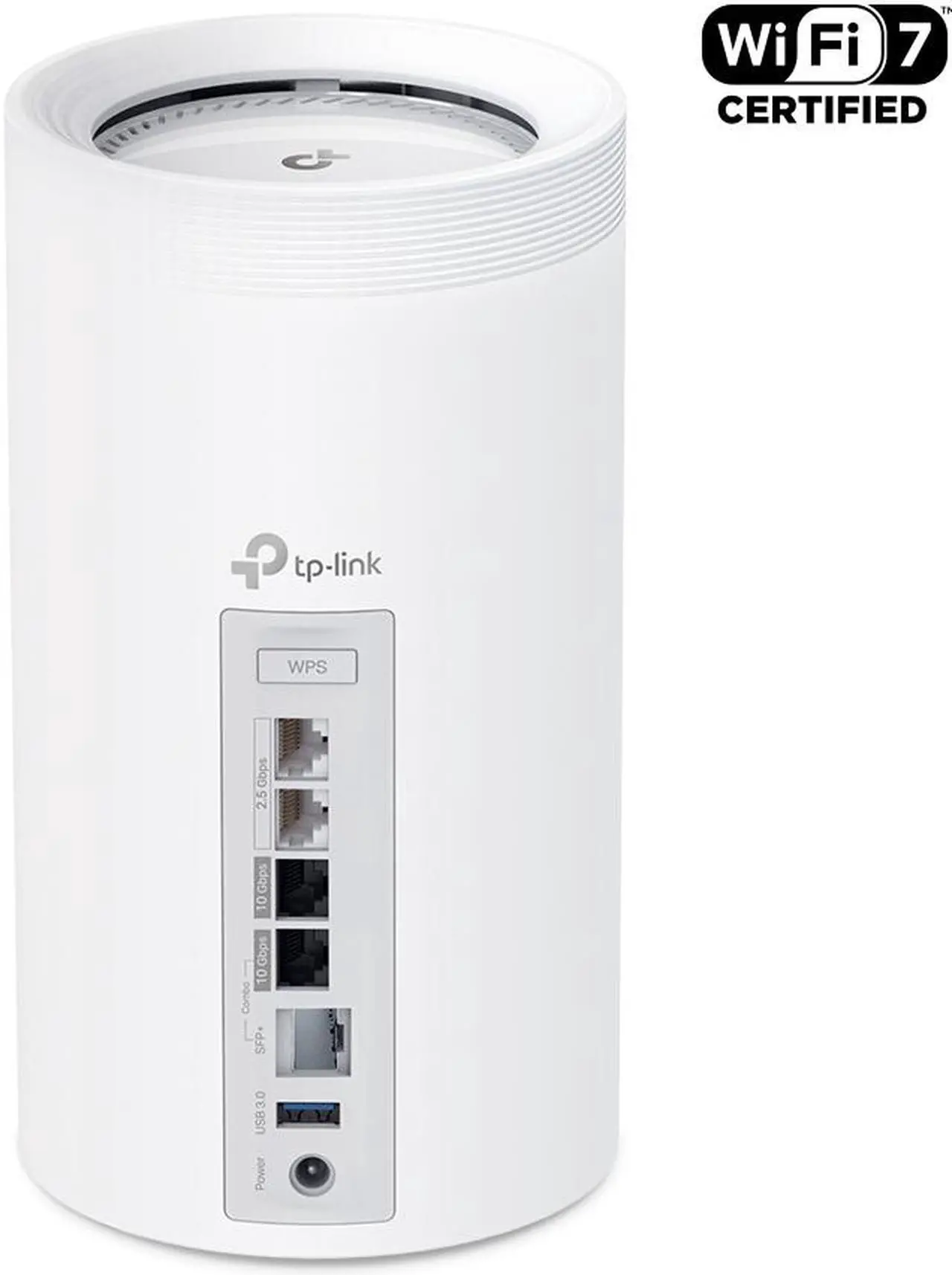 Alt view image 2 of 11 - TP-Link Tri-Band WiFi 7 BE22000 Whole Home Mesh System (Deco BE85) | 12-Stream 22 Gbps | 2x10G + 2x2.5G Ports Wired Backhaul, 8xHigh-Gain Antennas | VPN, AI-Roaming, 4x4 MU-MIMO, HomeShield (1-Pack)