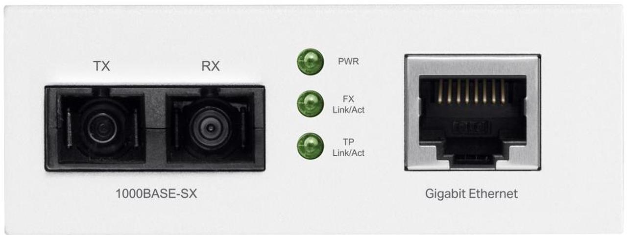 Alt view image 4 of 10 - TP-Link Omada Gigabit Multi-Mode Media Converter, TL-MC102